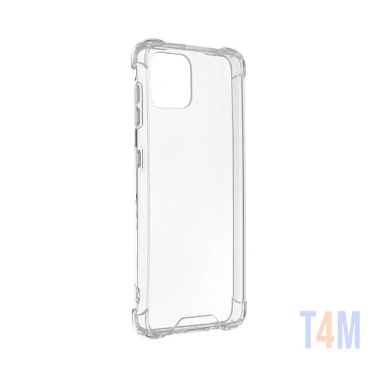 Silicone Hard Corners Case For Samsung Galaxy A03 Transparent